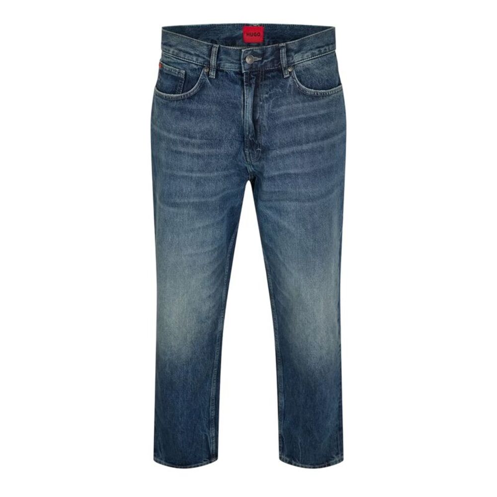 Hugo Mens Denim Faded Jeans / Navy